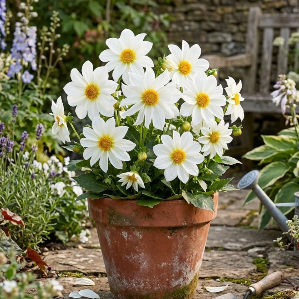 Plant de Dahlia simple Innocence
