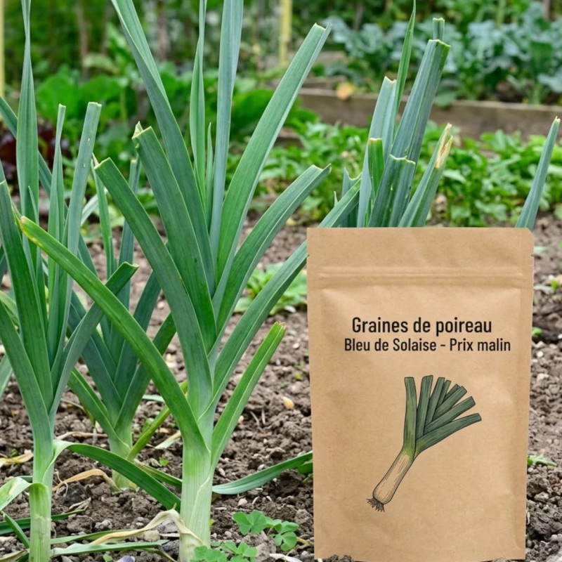 Graines de poireau Bleu de Solaise - Prix malin
