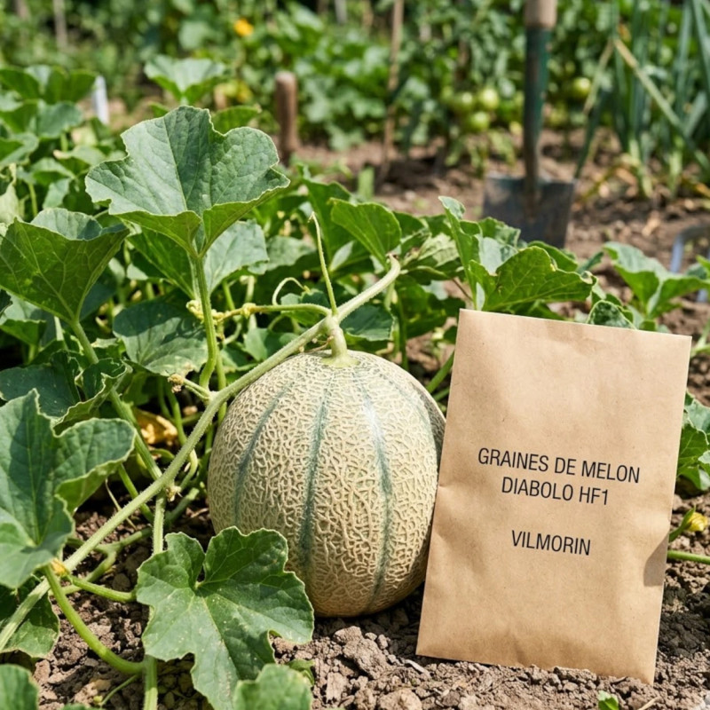 Graines de Melon Diabolo HF1 - Vilmorin