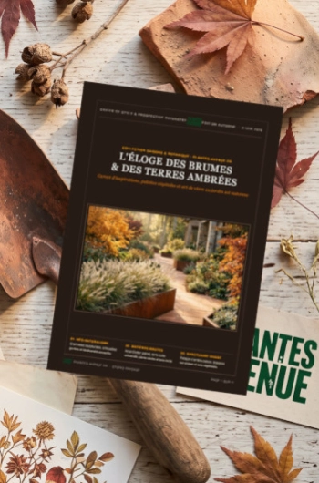 Couverture du Cahier des Tendances Jardin Automne 2026 par Plantes Avenue